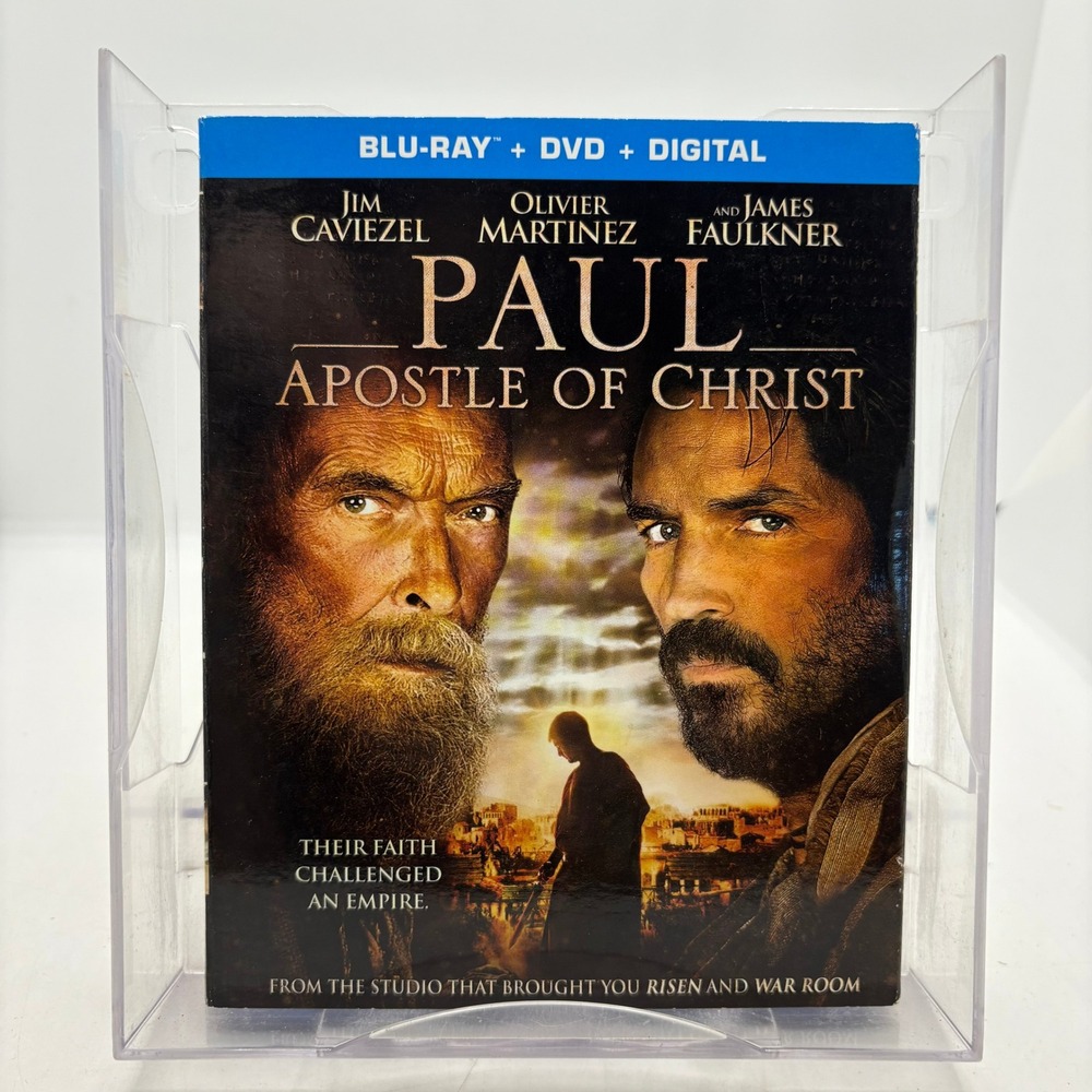 Paul Apostle of Christ Blu-ray DVD Digital Jim Caviezel Biblical Drama Movie